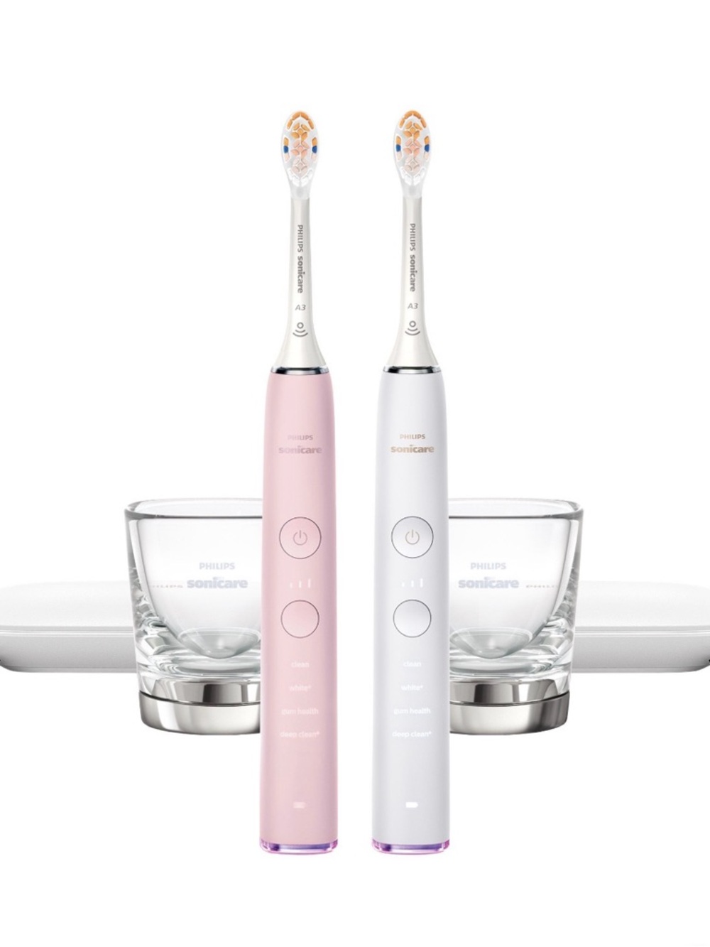 Philips Sonicare DiamondClean Smart Rechargeable Toothbrush, 2-pack HX9904/85